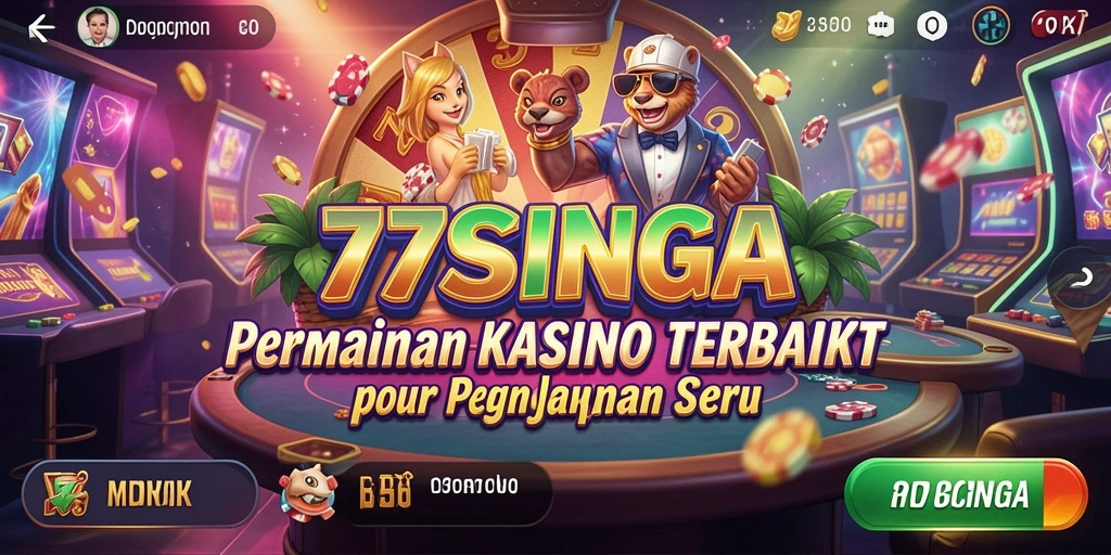 Screenshot gameplay 77SINGA menampilkan permainan kasino yang seru dan menarik.