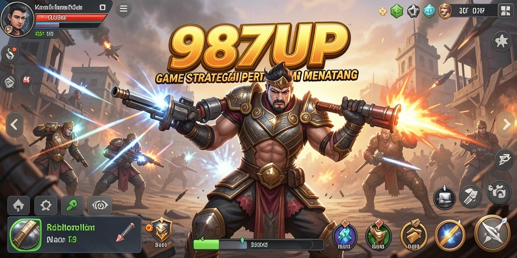 Gameplay mendebarkan di dalam 987UP yang memacu adrenalin.
