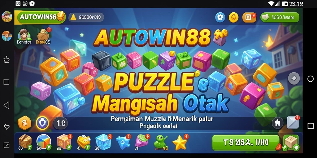 Tampilan gameplay AUTOWIN88 dengan variasi teka-teki menarik.