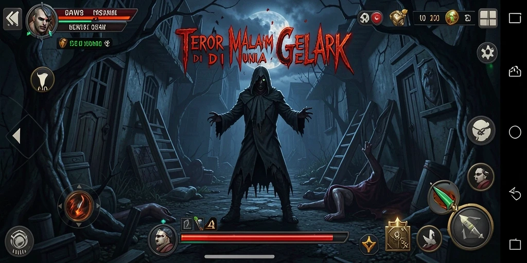 Tampilan gameplay AW8 yang menyeramkan dan penuh ketegangan.