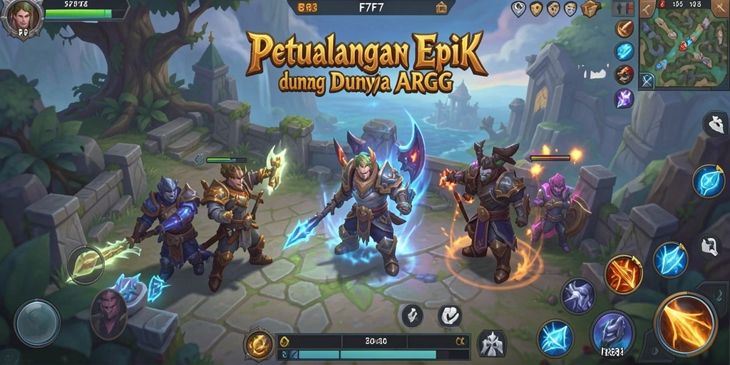 Tangkapan layar menunjukkan aksi mendebarkan dalam F7F7 saat pertempuran berlangsung.