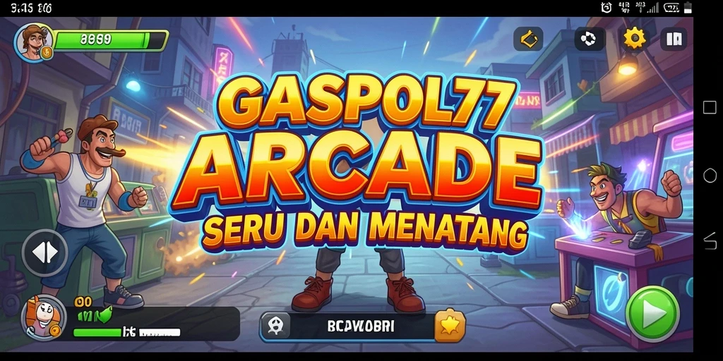 Tampilan gameplay seru di GASPOL77 dengan aksi menantang.