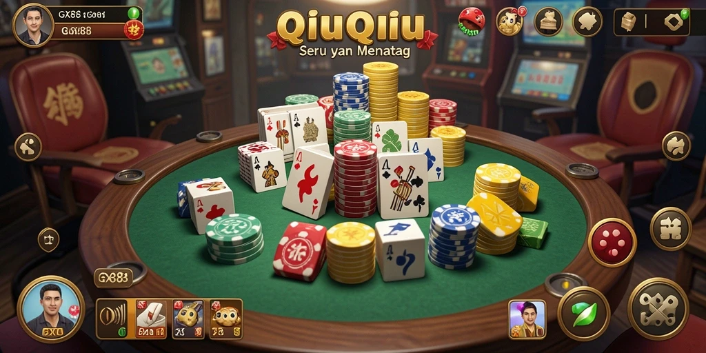 Tampilkan gameplay QiuQiu yang seru dan menantang.