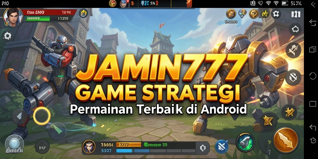 Tampilan permainan strategi yang mendebarkan di JAMIN777.