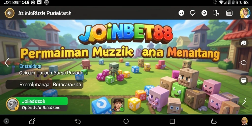 Gameplay seru dan menantang dari permainan Puzzle JOINBET88.