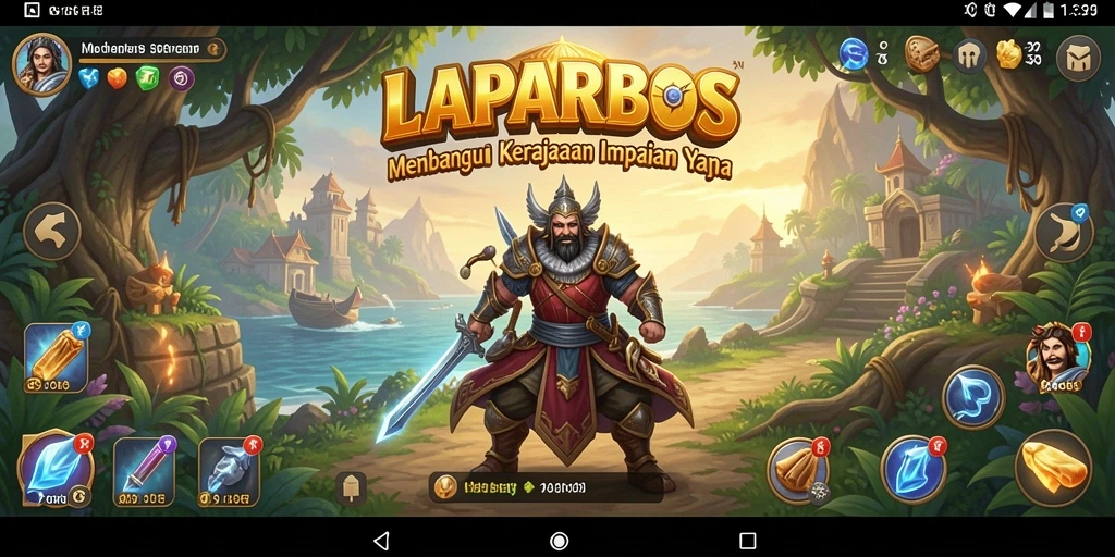 Tampilan menarik dari gameplay <strong>LAPARBOS</strong> yang penuh strategi.