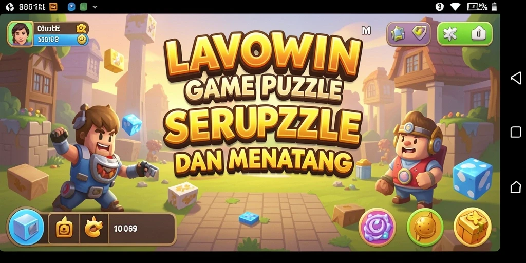 Tampilan gameplay seru dan menakjubkan dari LAVOWIN.