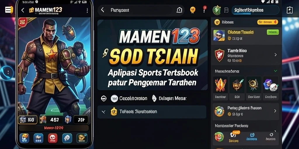 Tampilan menarik dari gameplay Sportsbook MAMEN123.