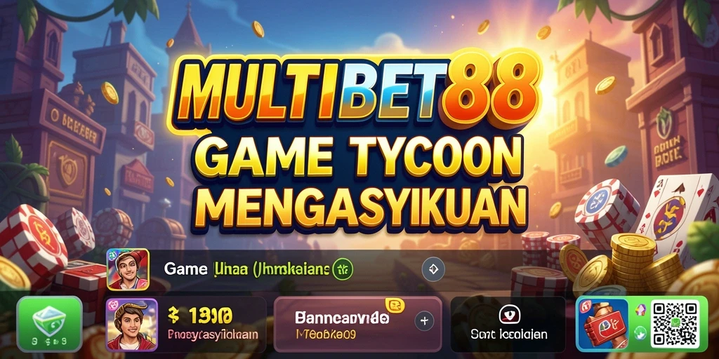 Screenshot gameplay MULTIBET88 menampilkan aksi manajemen Tycoon yang seru.