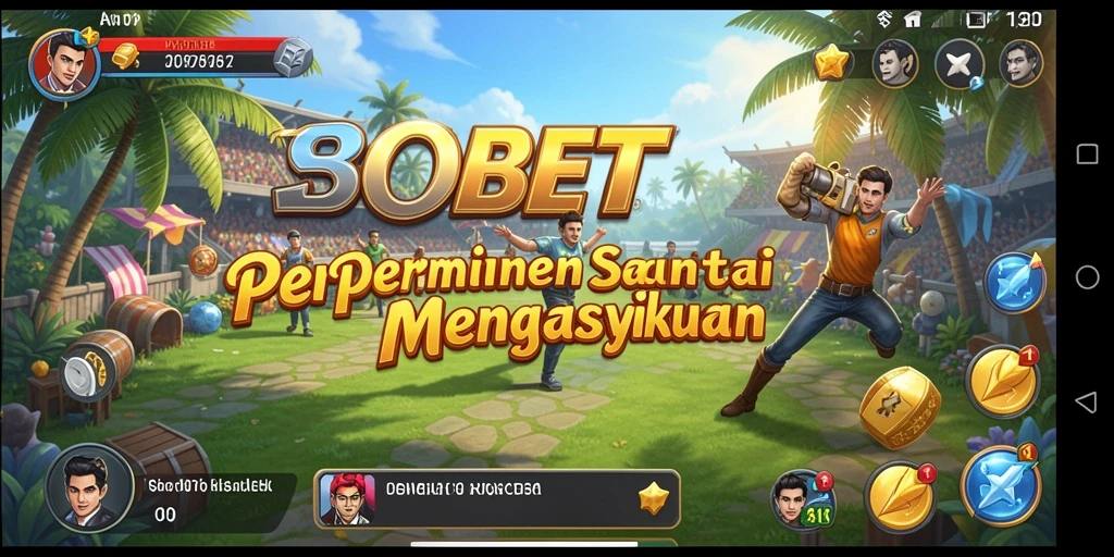 Tampilan gameplay SBOBET yang menarik dan penuh warna.