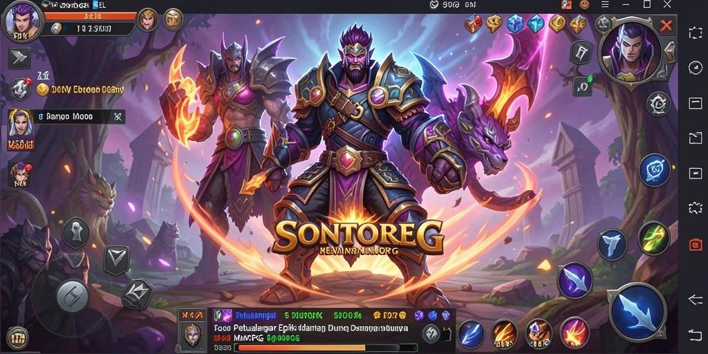 Screenshot dari gameplay epik di dunia SONTOGEL.