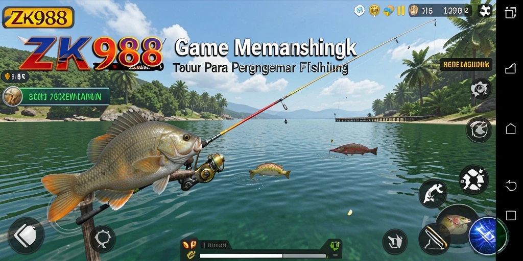 Tangkapan ikan yang menakjubkan dari gameplay ZK988.